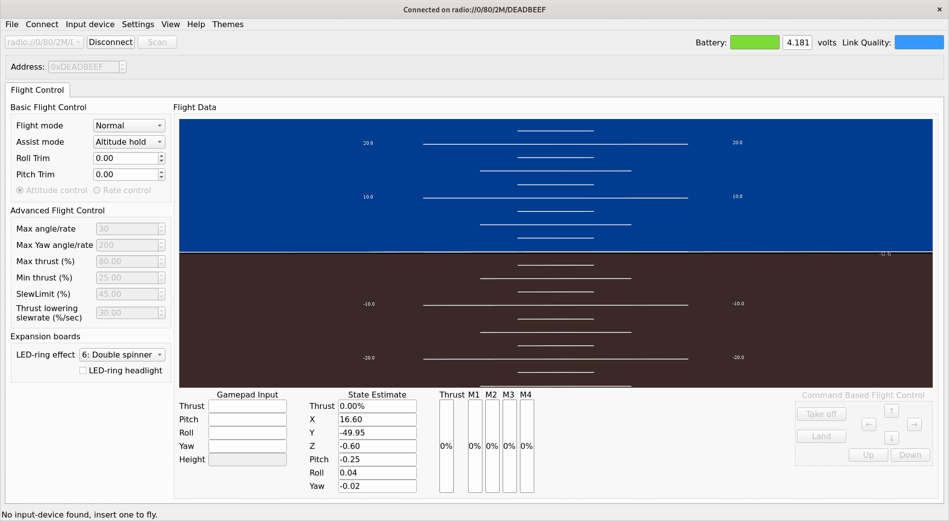 Crazyflies Client