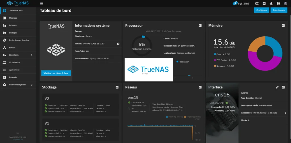Self-Hosted NAS Server showcase 1